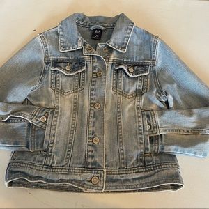 GAP Girls Jean Jacket Size 6-7 Kids